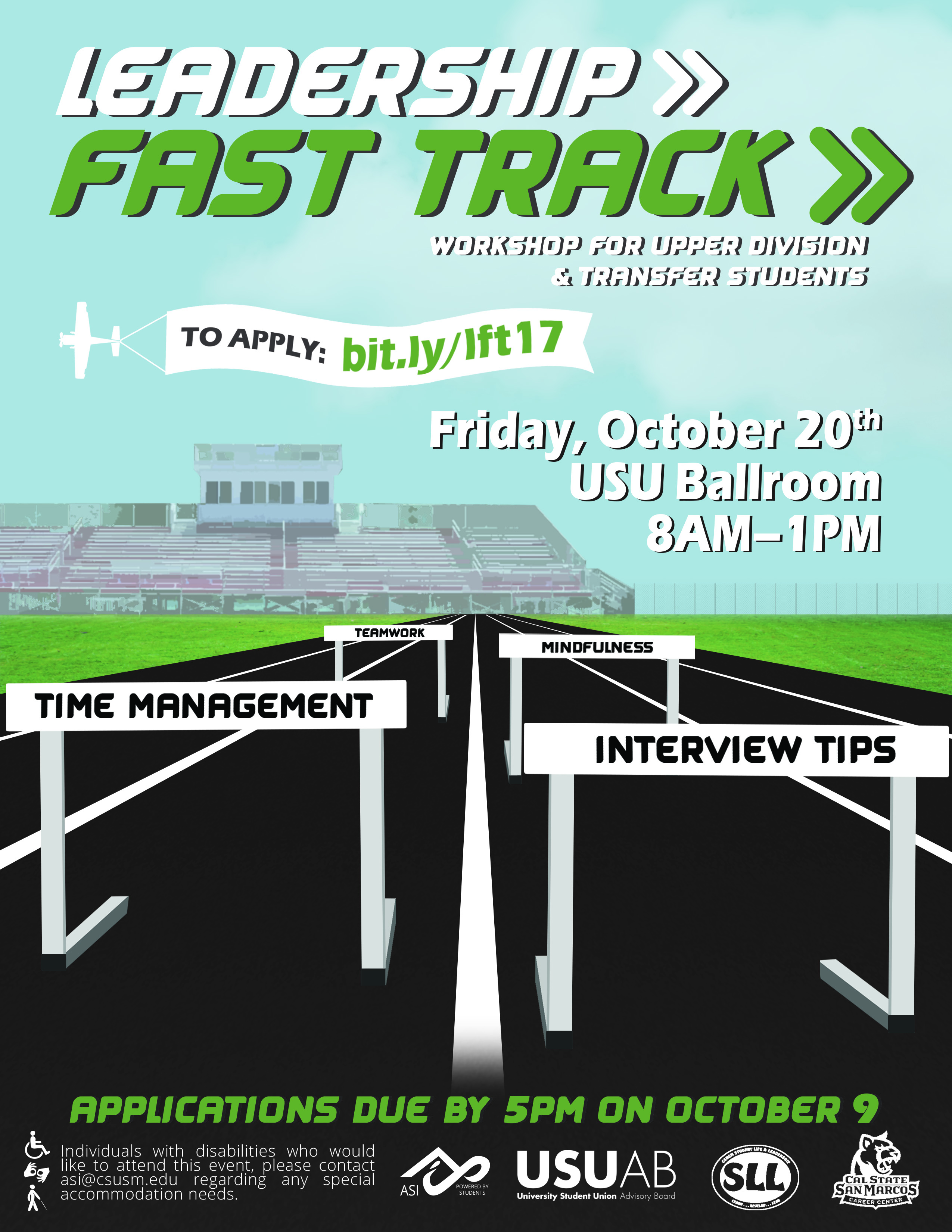 Leadership Fast track flyer