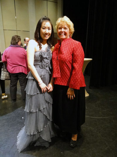 Ching-Ming Cheng and President Haynes