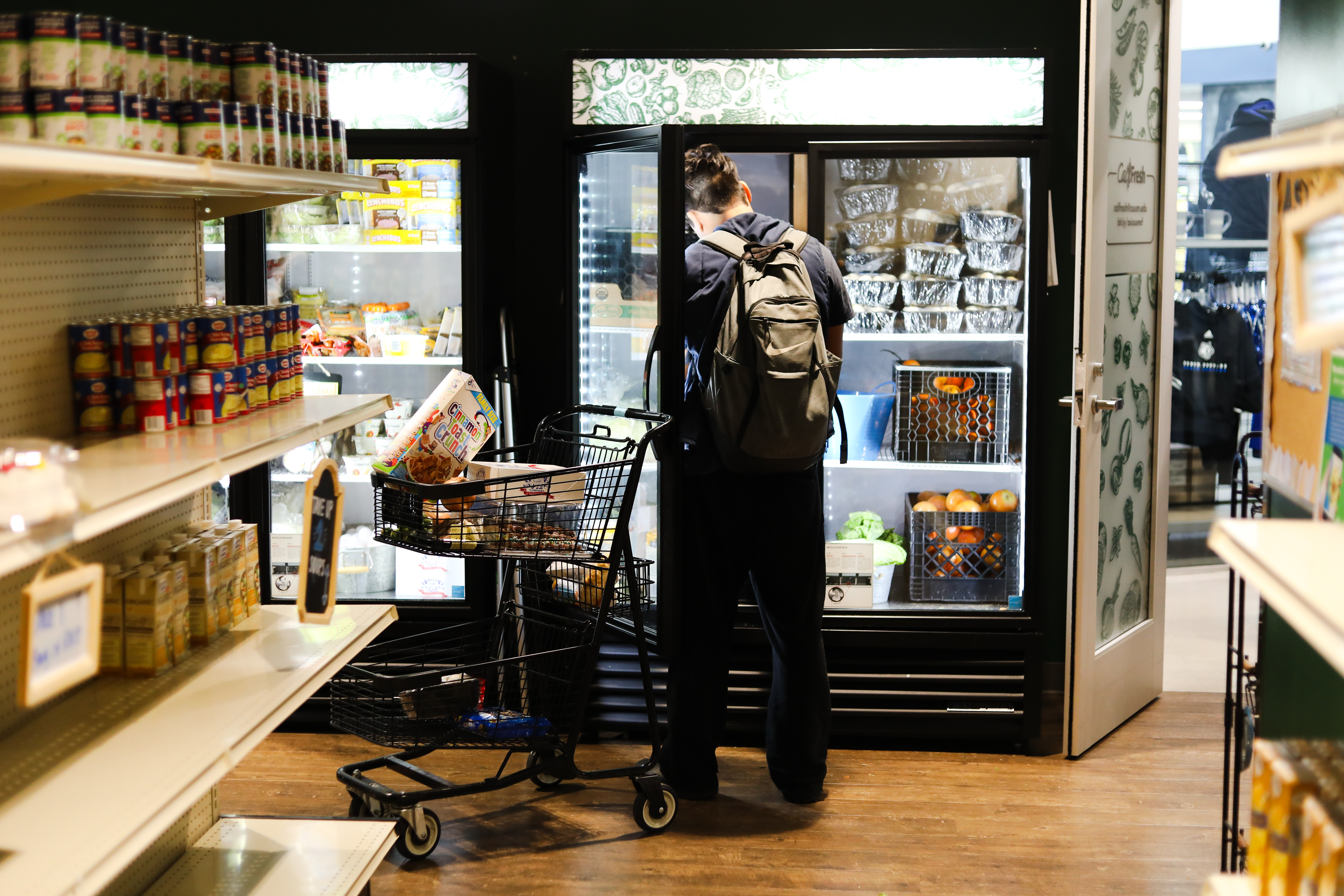Man in the Cougar Pantry