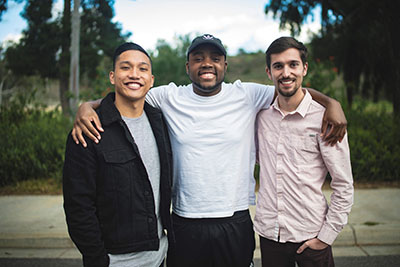 Josh, Marcus and Seam