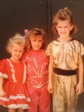 Three young girls 