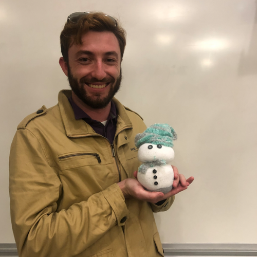Staff with snowman
