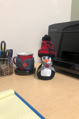Sheila Van Metre's penguin at her desk