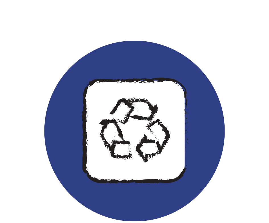 Zero waste tips icon