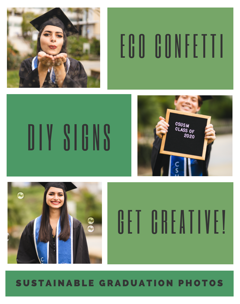 eco friendly grad photos flyer