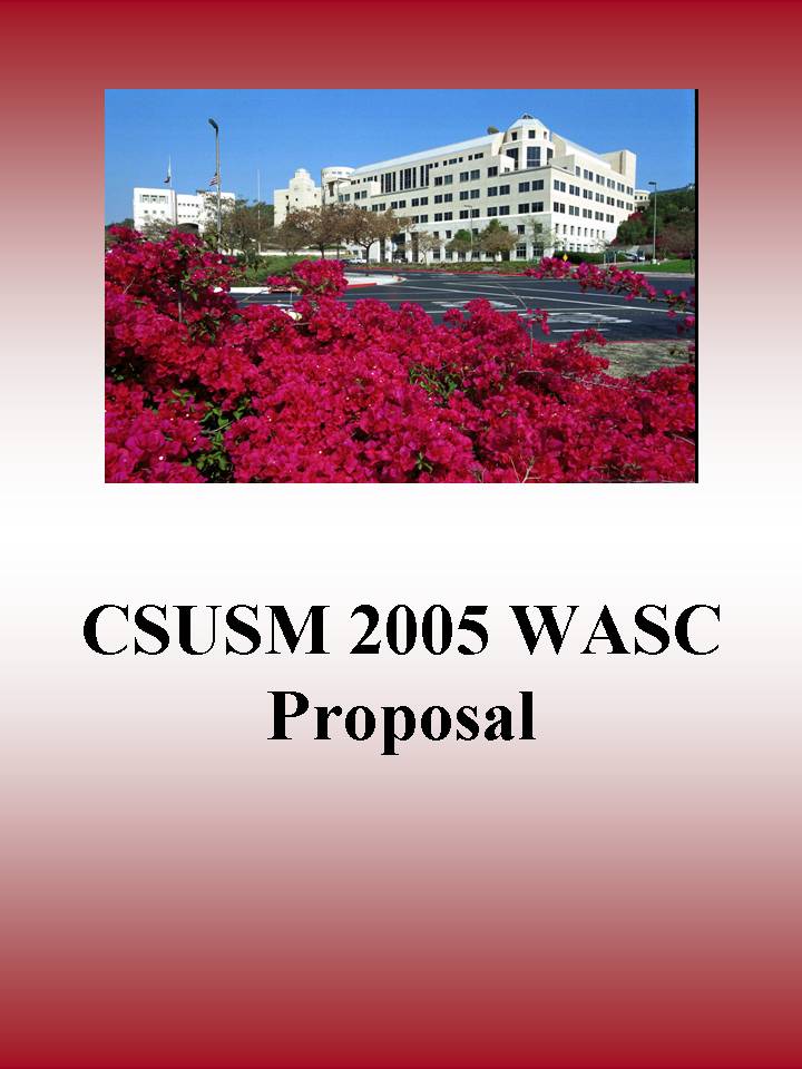 CSUSM 2005 WASC Proposal